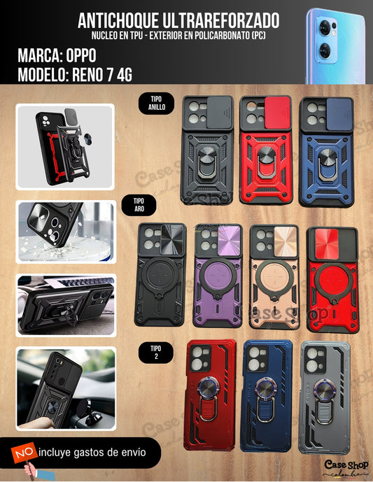 Antichoque ultra reforzado Oppo Reno 7 4G