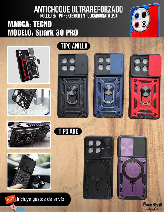 Antichoque ultra reforzado Tecno Spark 30 PRO