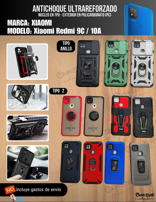 Antichoque ultra reforzado Xiaomi Redmi 9C _ 10A