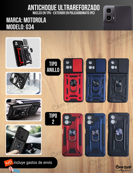 Antichoque ultra reforzado Motorola G34