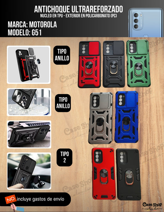 Antichoque ultra reforzado Motorola G51