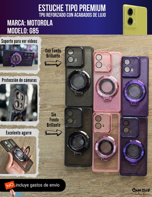 Estuche tipo premium Motorola G85