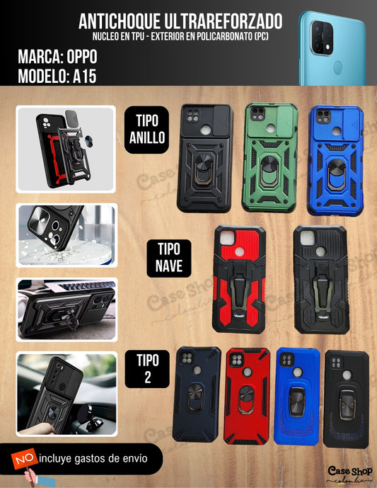 Antichoque ultra reforzado Oppo A15