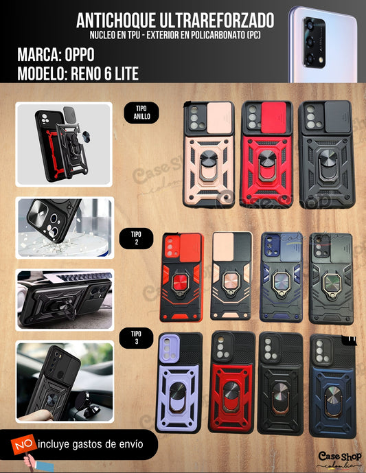 Antichoque ultra reforzado Oppo Reno 6 Lite