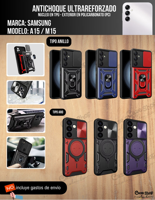 Antichoque ultra reforzado Samsung A15 _ M15