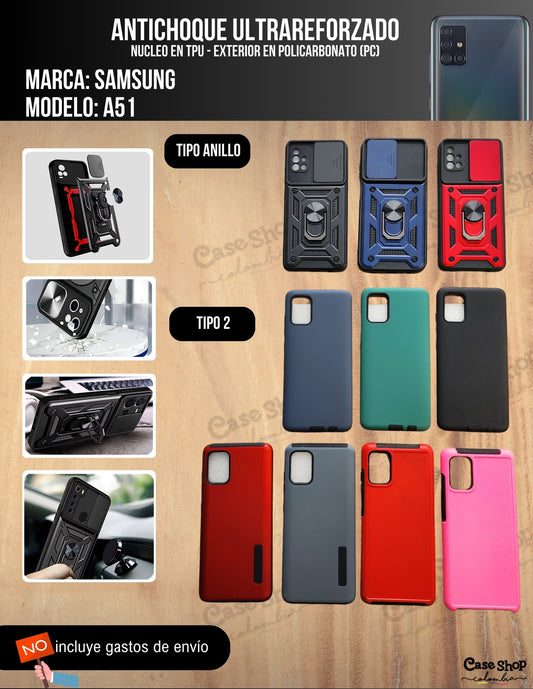 Antichoque ultra reforzado Samsung A51