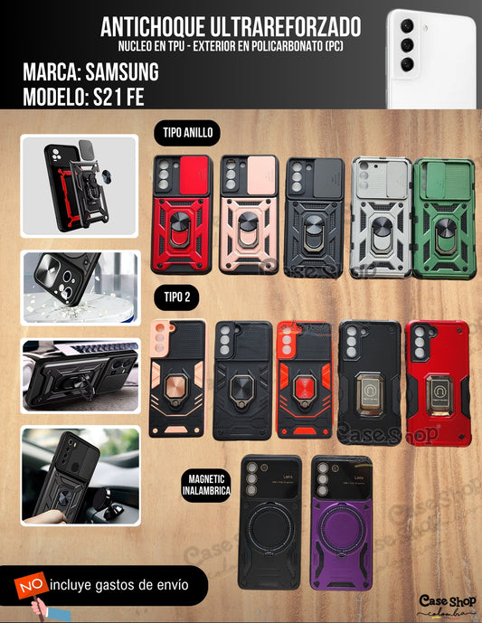 Antichoque ultra reforzado Samsung S21 FE
