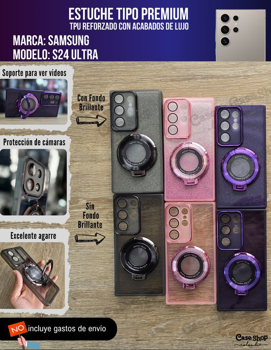 Estuche tipo premium Samsung S24 Ultra