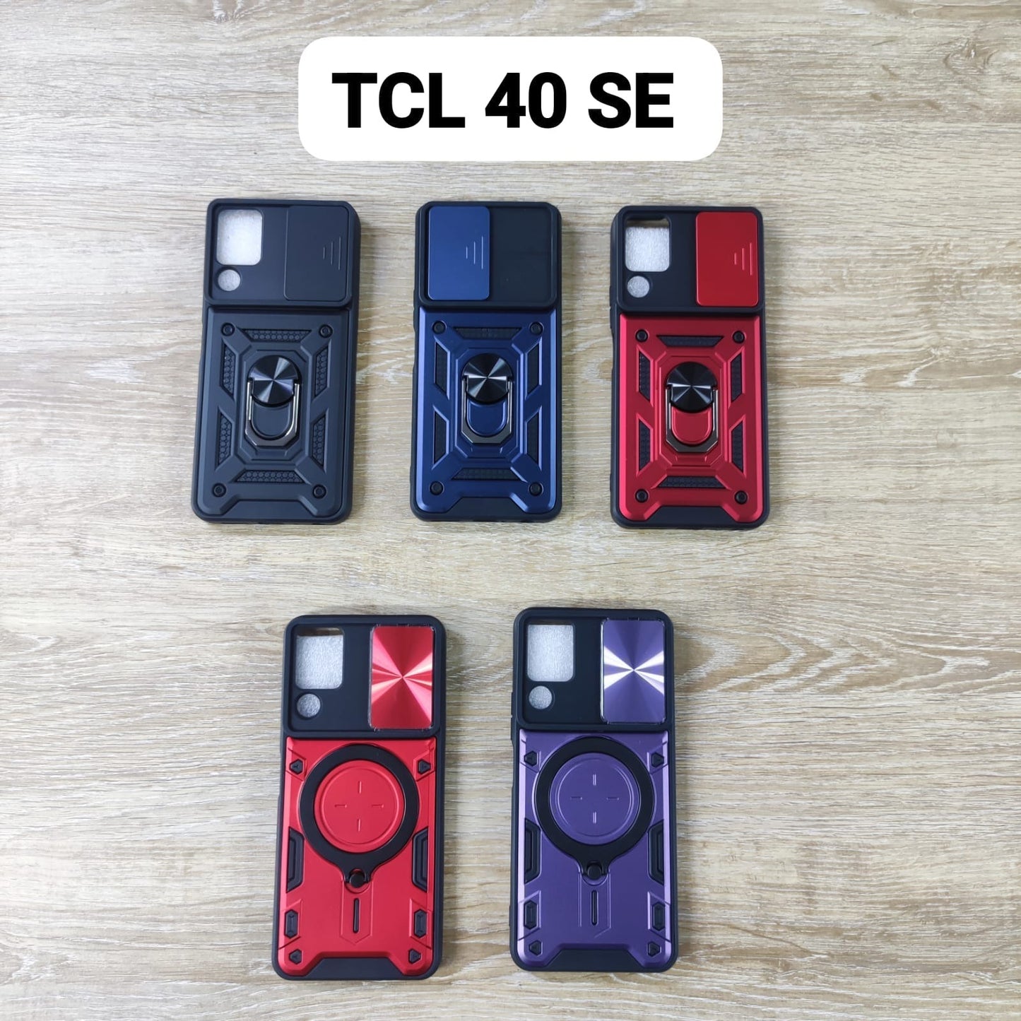 Case tipo anillo y tipo aro TCL 40 SE