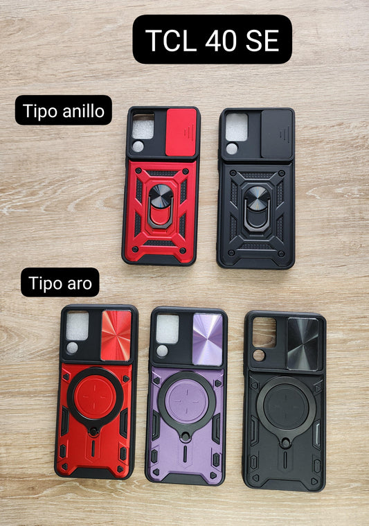 Case tipo anillo y tipo aro TCL 40 SE