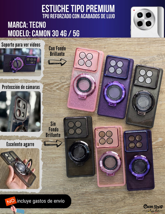 Estuche tipo premium Tecno Camón 30 4G _ 5G