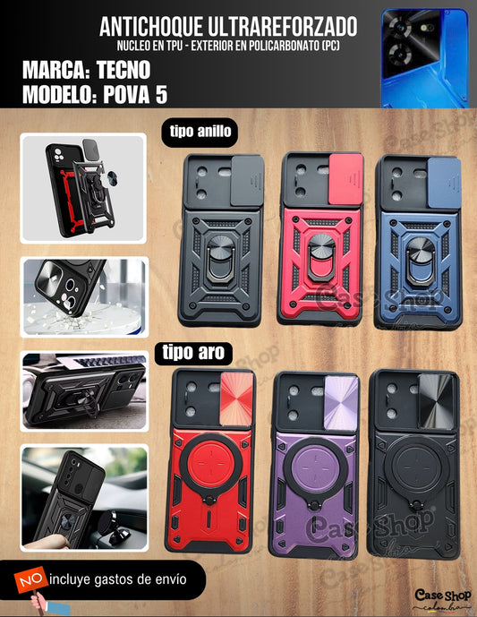 Antichoque ultra reforzado Tecno Pova 5