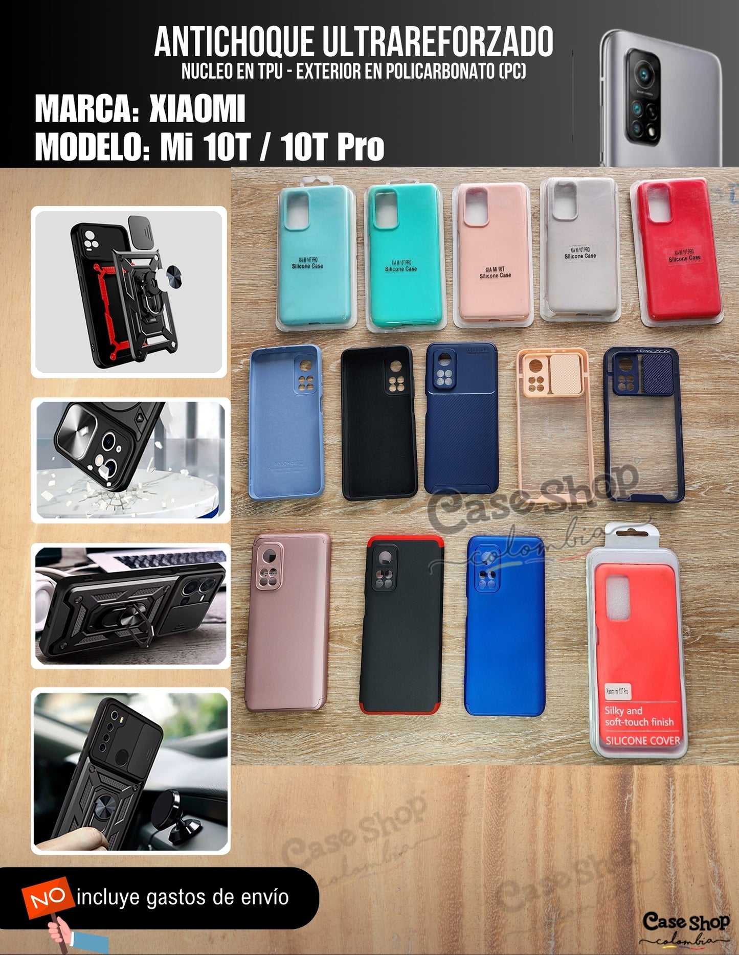 Antichoque ultra reforzado Xiaomi Mi 10T _ 10T Pro