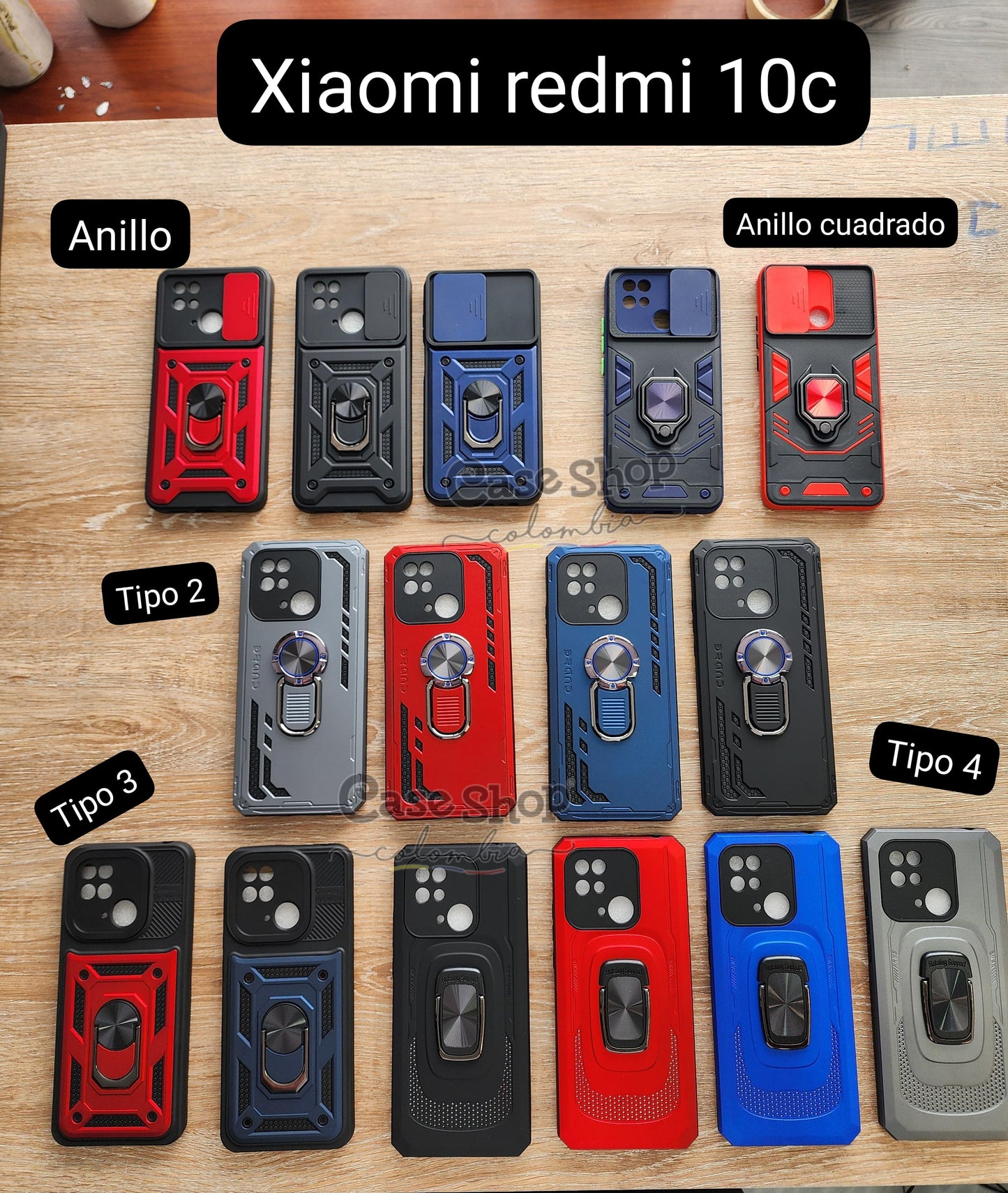 Antichoque ultra reforzado Xiaomi Redmi 10c
