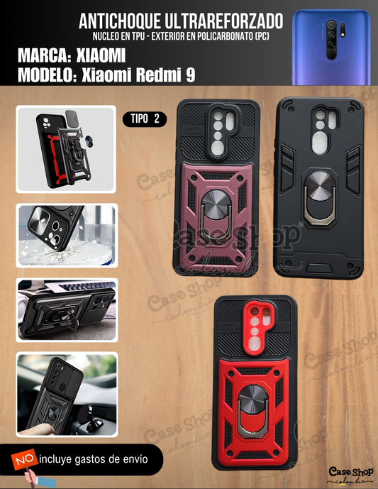 Antichoque ultra reforzado Xiaomi Redmi 9