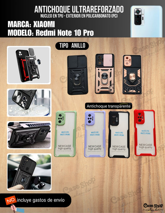 Antichoque ultra reforzado Xiaomi Redmi Note 10 Pro