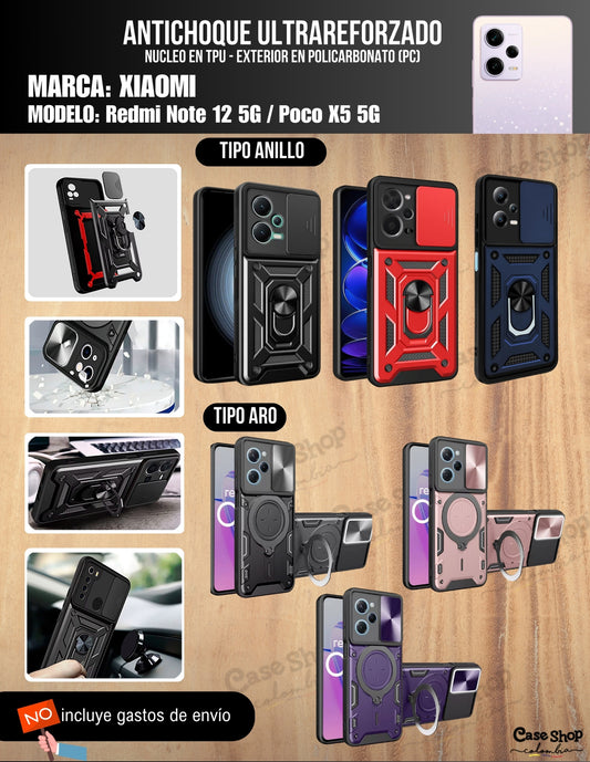 Antichoque ultra reforzado Xiaomi Redmi Note 12 5G _ Poco X5 5G