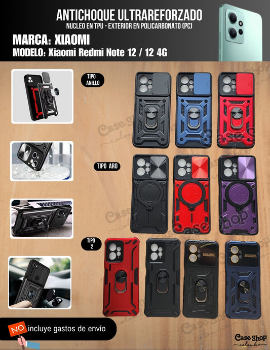 Antichoque ultra reforzado Xiaomi Redmi Note 12 _ 12 4G