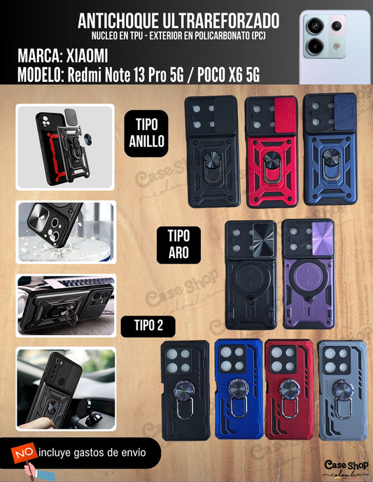 Antichoque ultra reforzado Xiaomi Redmi Note 13 Pro 5G _ Poco X6 5G