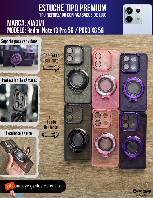 Estuche tipo premium Xiaomi Redmi Note 13 Pro 5G _ Poco X6 5G
