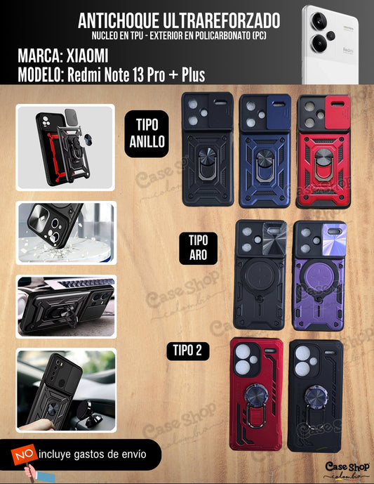 Antichoque ultra reforzado Xiaomi Redmi Note 13 Pro + Plus