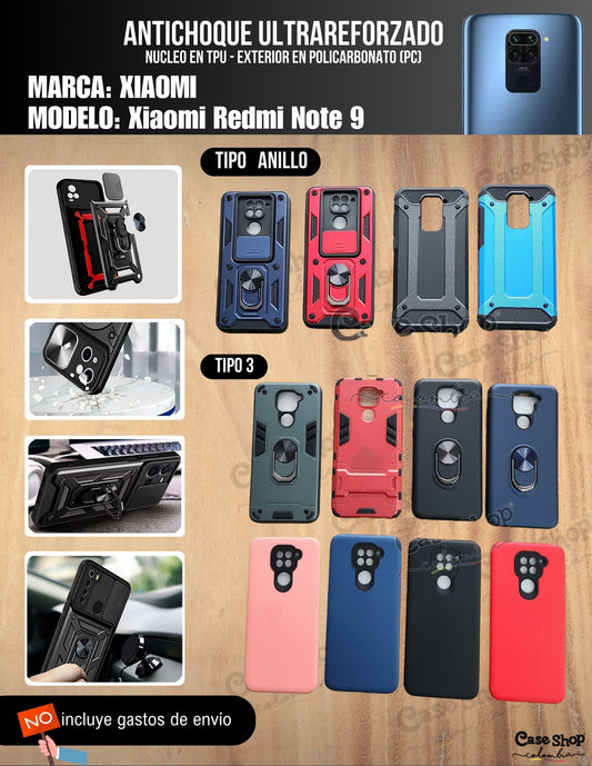 Antichoque ultra reforzado Xiaomi Redmi Note 9
