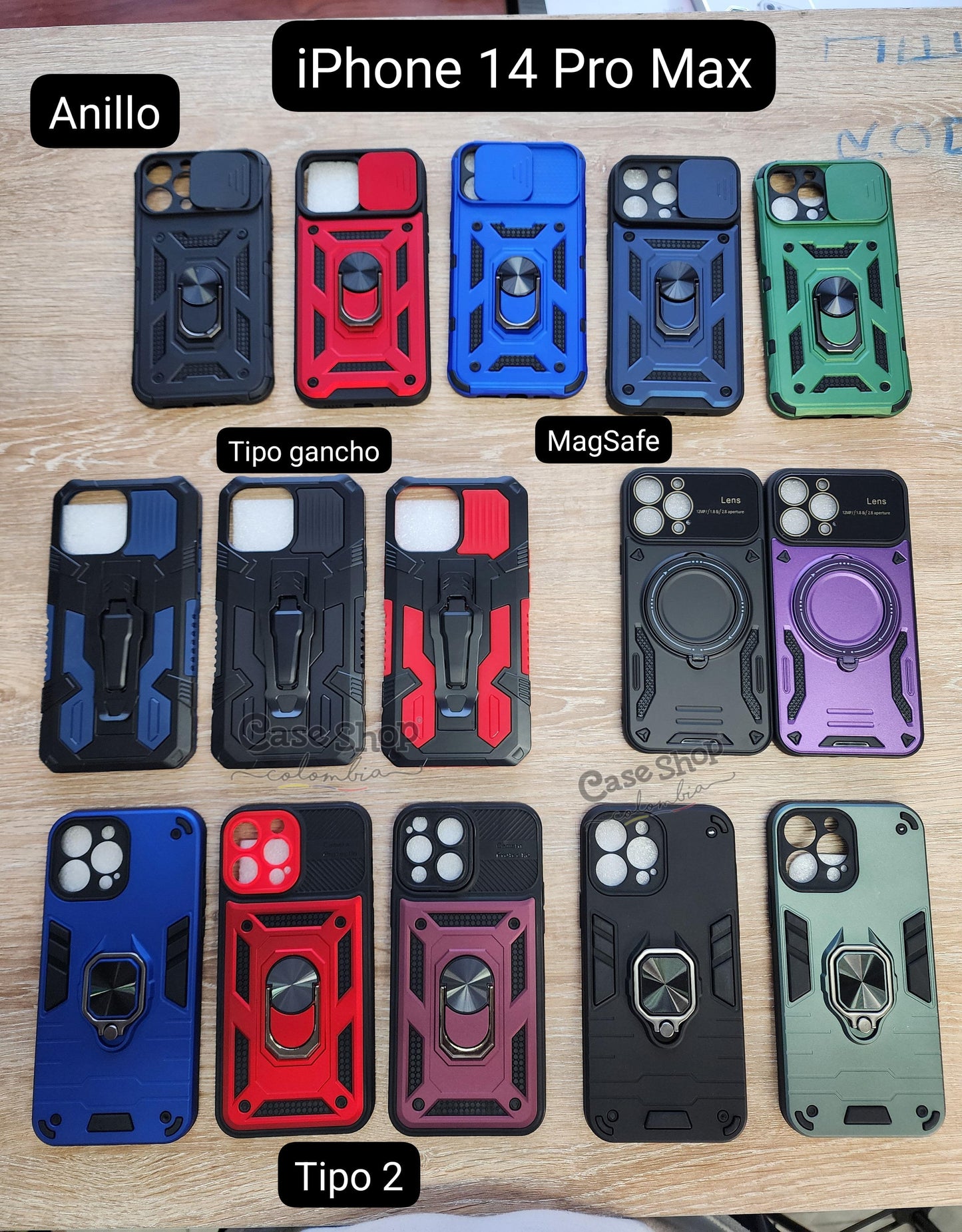 Antichoque ultra reforzado iPhone 14 Pro Max