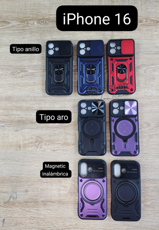 Antichoque ultra reforzado iPhone 16