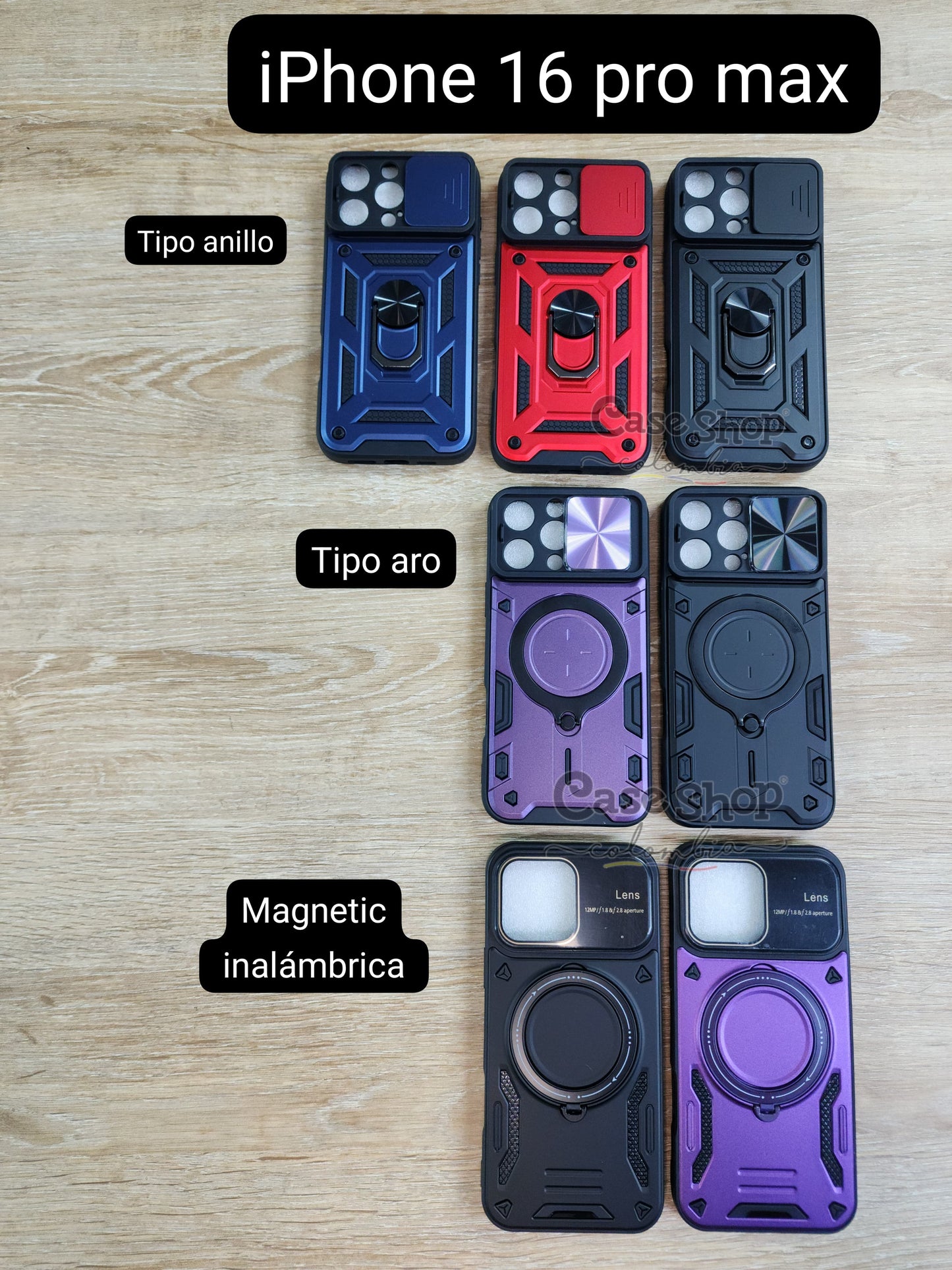 Antichoque ultra reforzado iPhone 16 Pro Max